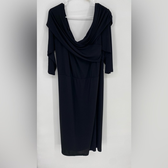Lane Bryant Off Shoulder Midi Dress NEW Size 26/28 - Picture 1 of 10